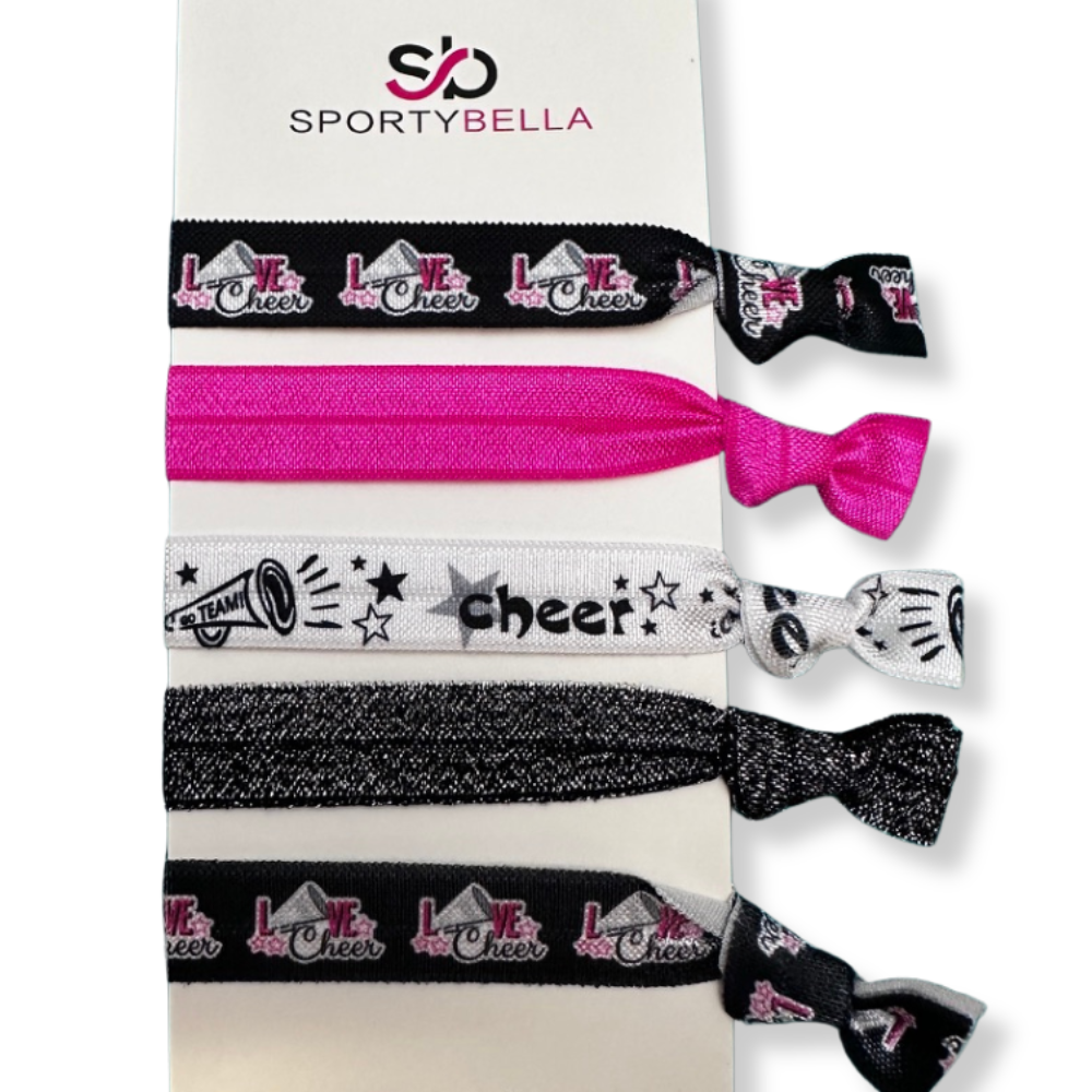 Cheer Hair Ties Set