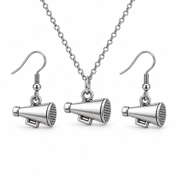 Cheer Necklace & Earring Set