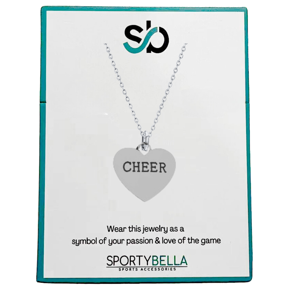 Cheer Heart Necklace - Pick Color