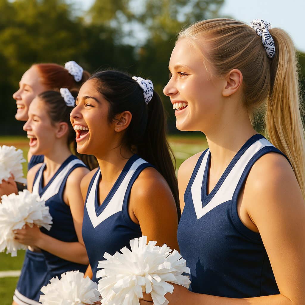 Cheer Premium Velvet Scrunchie