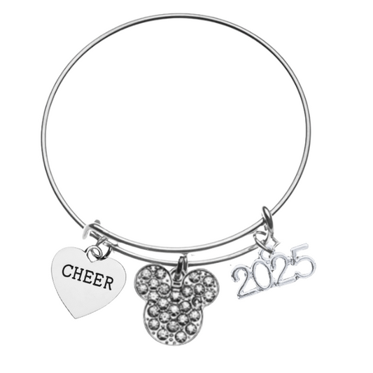 2025 Cheerleading  D2 Summit Charm Bracelet