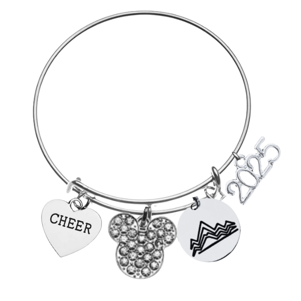 2025 Cheerleading  D2 Summit Charm Bracelet