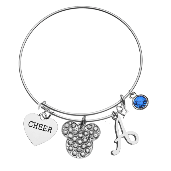 2026 Cheerleading  D2 Summit Charm Bracelet