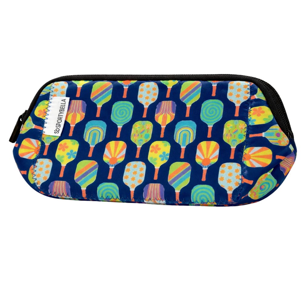 Pickleball Multi Paddle Cosmetic Bag
