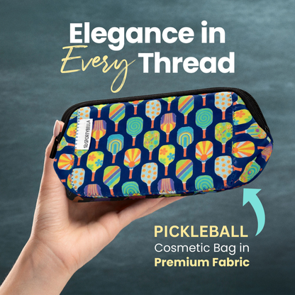 Pickleball Multi Paddle Cosmetic Bag