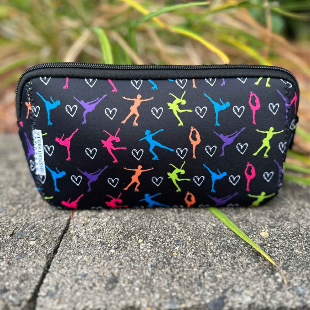 Figure Skating Cosmetic Bag