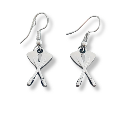 Crew Rowing Dangle Earrings