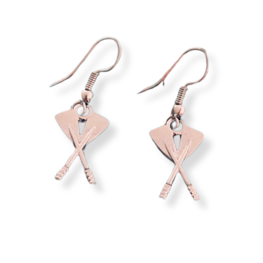 Crew Rowing Dangle Earrings