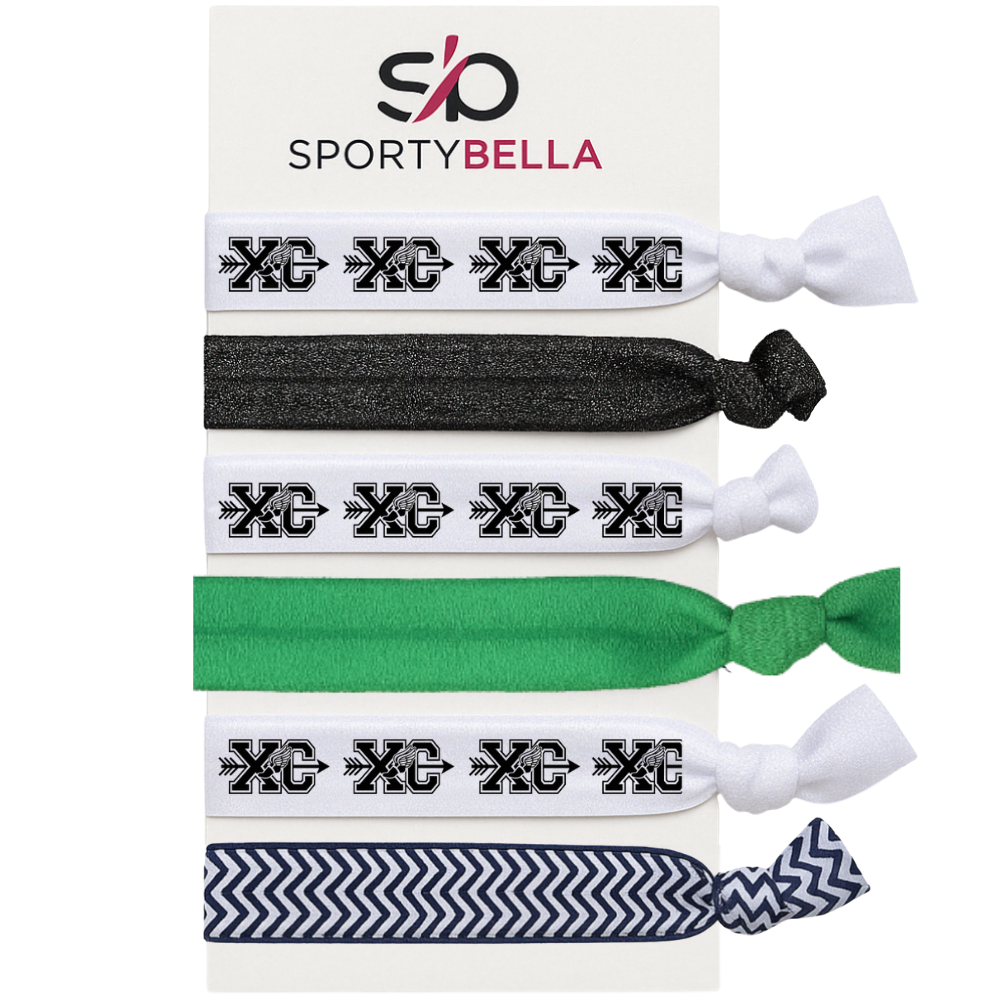Cross Country Hair Ties- Pick Color