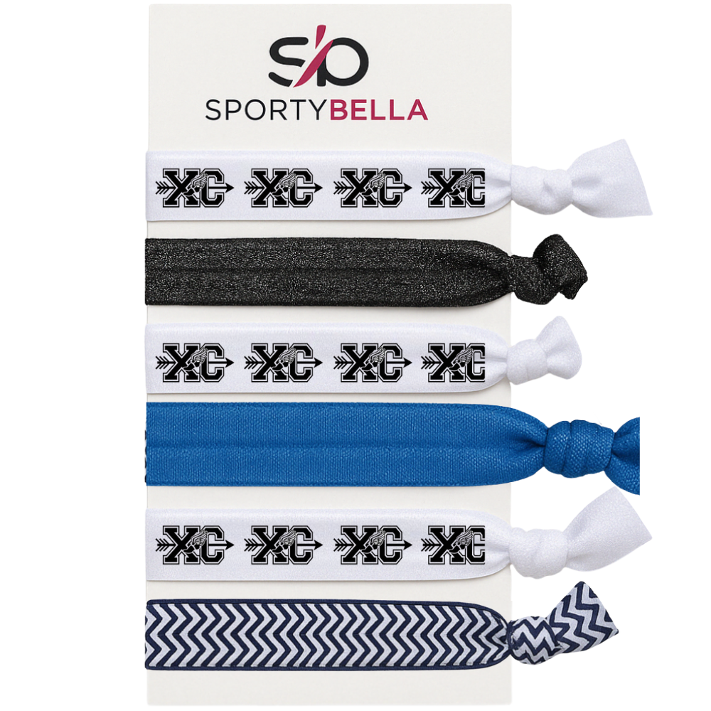 Cross Country Hair Ties- Pick Color