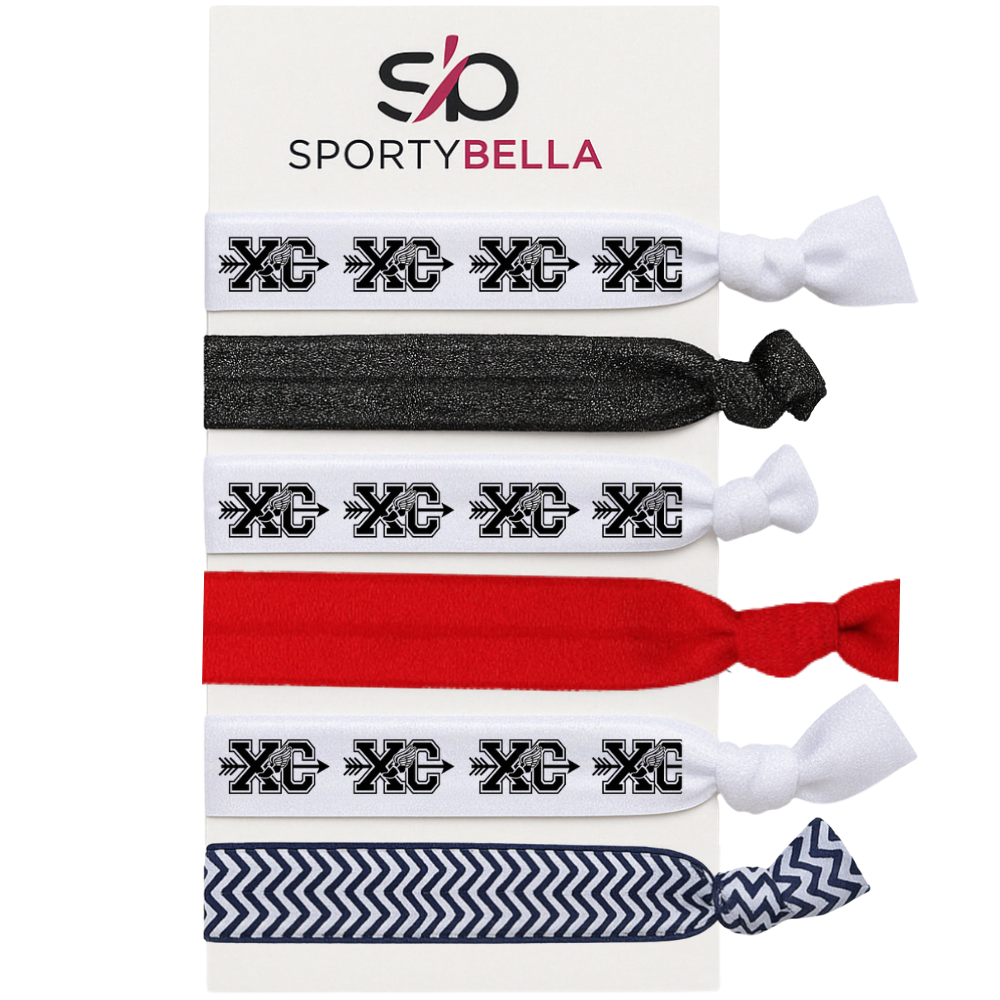 Cross Country Hair Ties- Pick Color