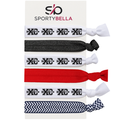 Cross Country Hair Ties- Pick Color