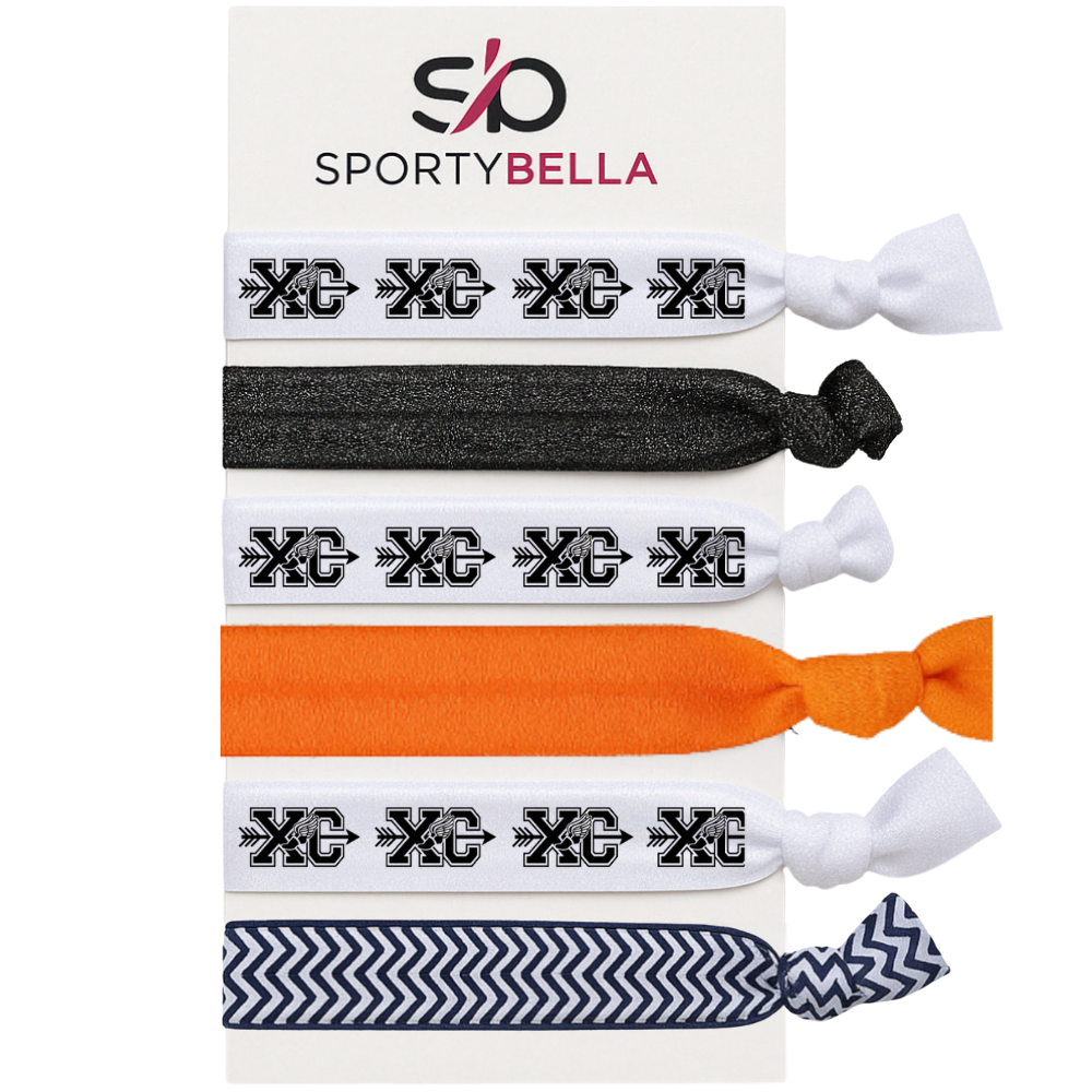 Cross Country Hair Ties- Pick Color
