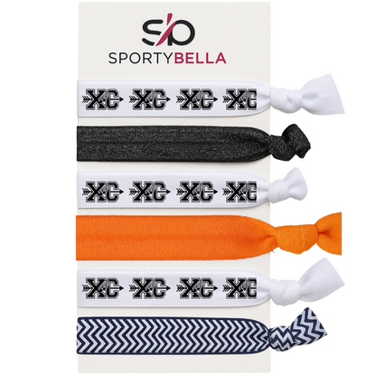 Cross Country Hair Ties- Pick Color