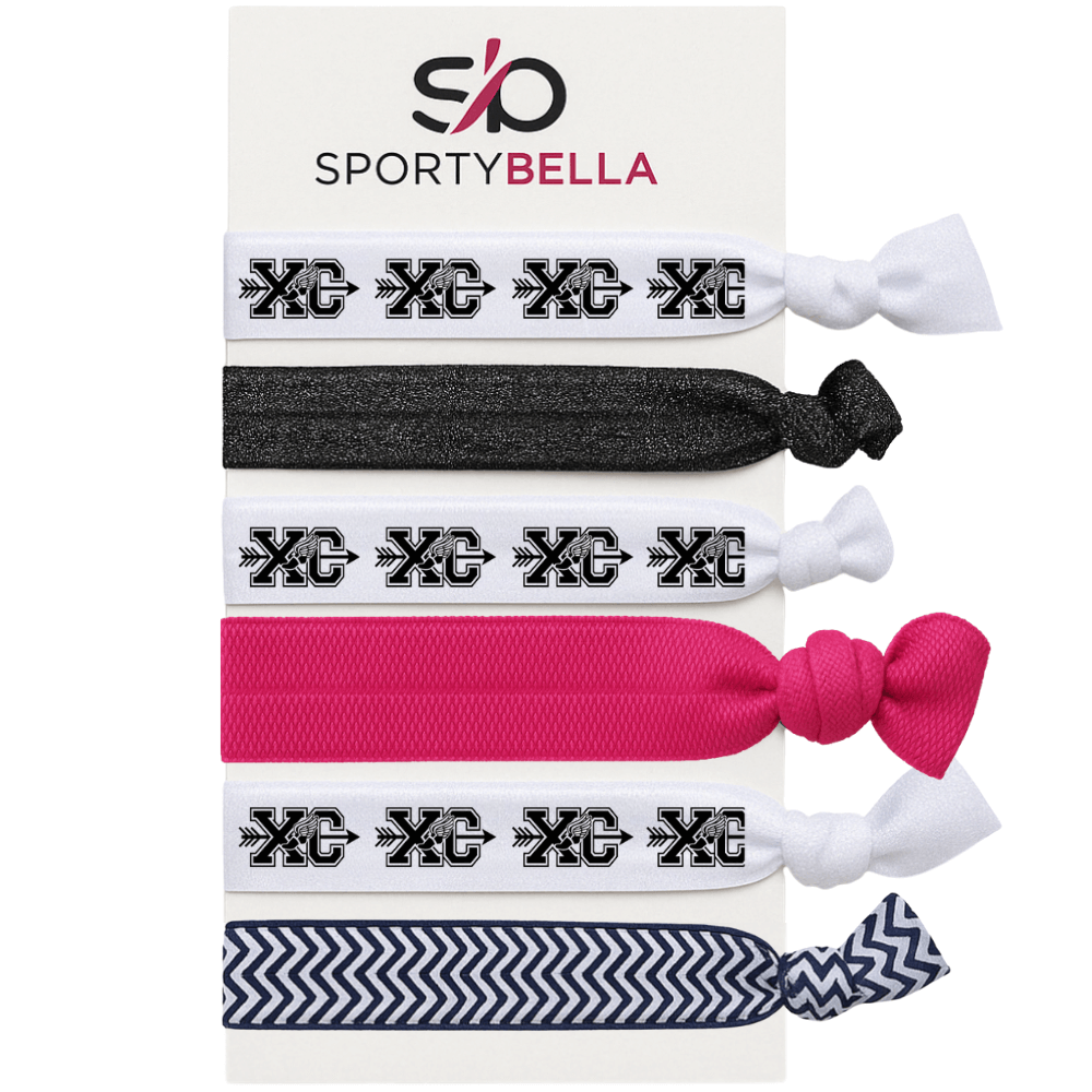 Cross Country Hair Ties- Pick Color