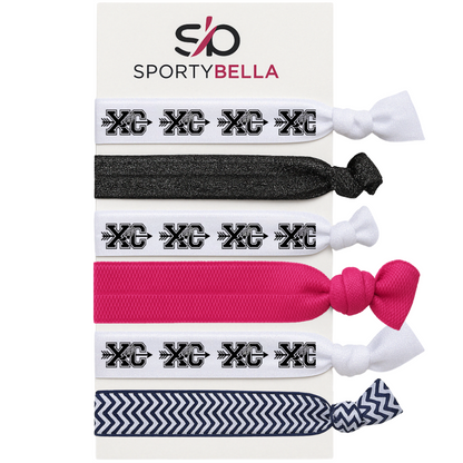 Cross Country Hair Ties- Pick Color