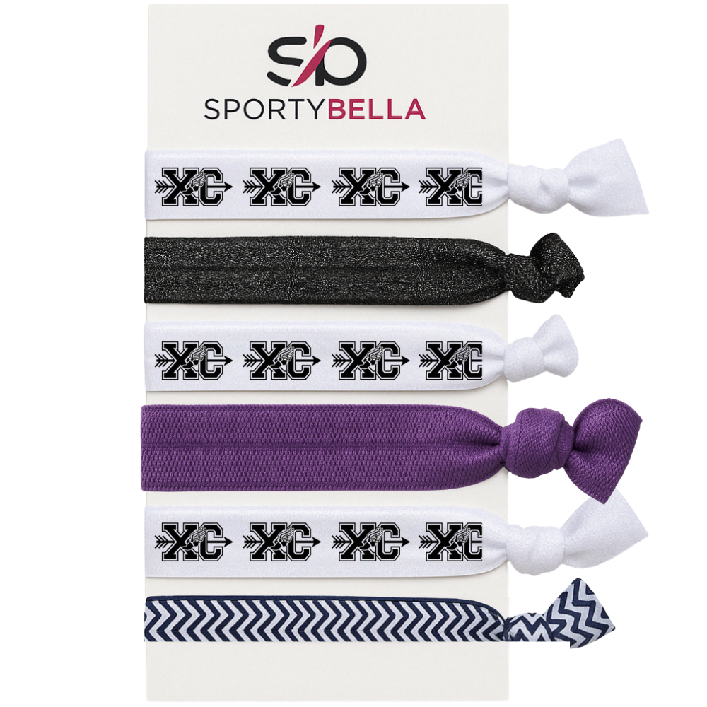 Cross Country Hair Ties- Pick Color