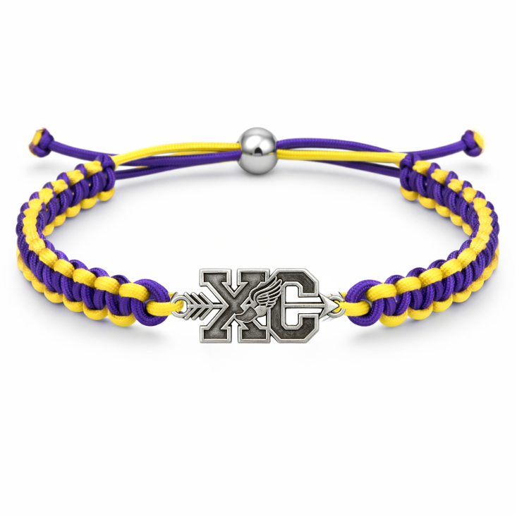 Multi Colored Cross Country Connector Rope Bracelet