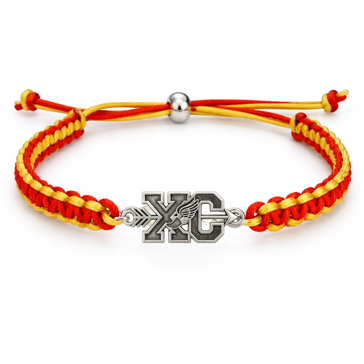Multi Colored Cross Country Connector Rope Bracelet