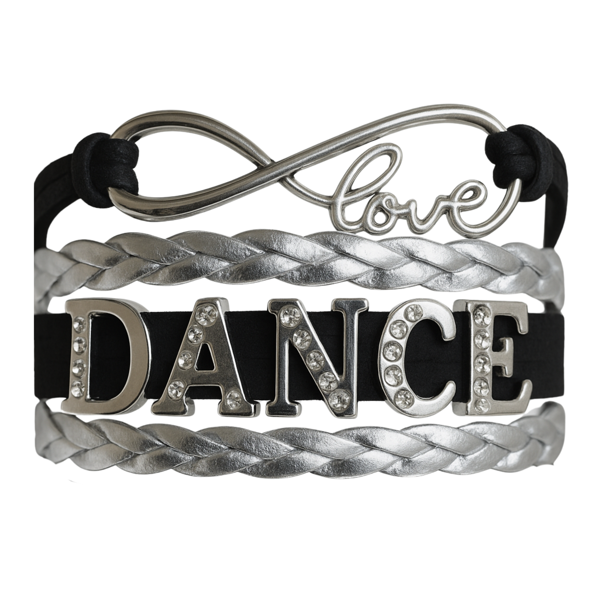 Girls Dance Rhinestone Bracelet