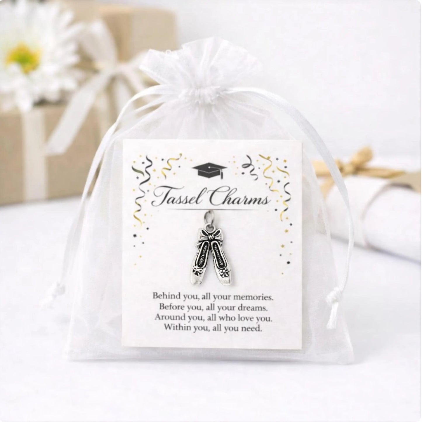 Dance Graduation Tassel Charm