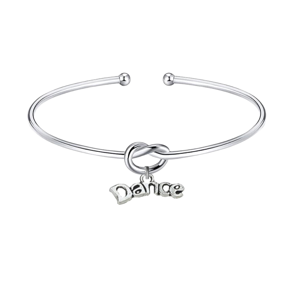 Dance Knot Charm Bracelet - Pick Charm