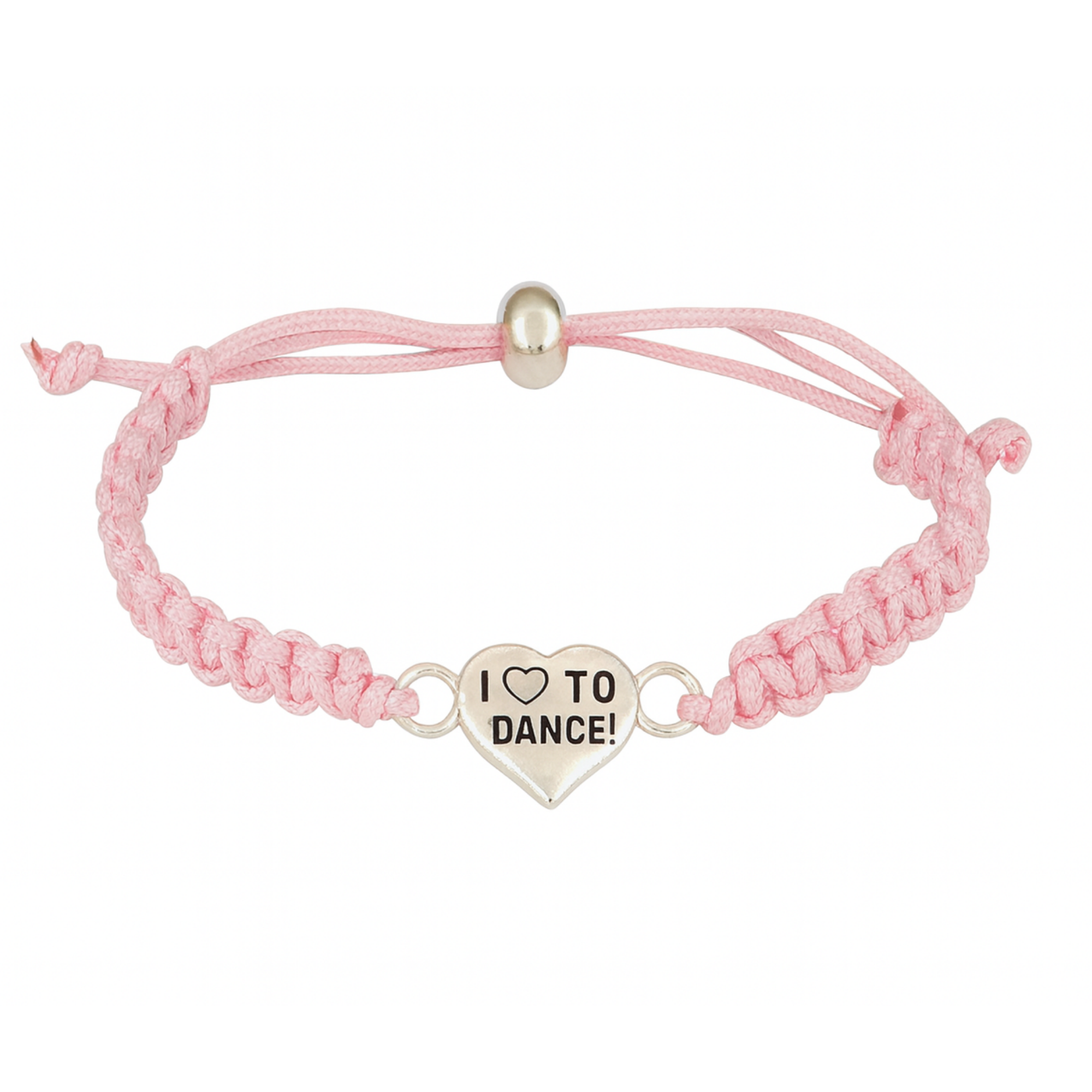 Love to Dance Heart Rope Bracelet