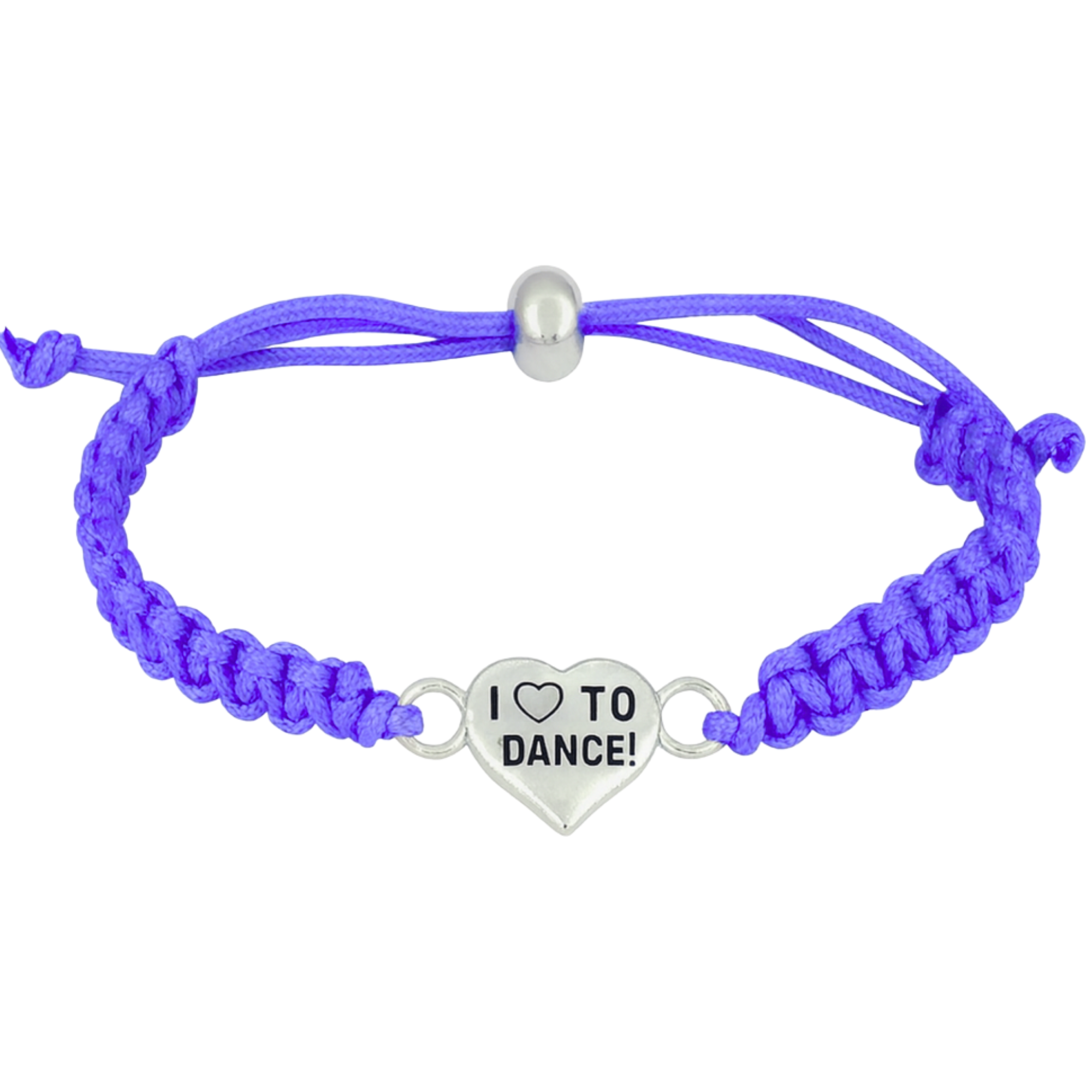 Love to Dance Heart Rope Bracelet