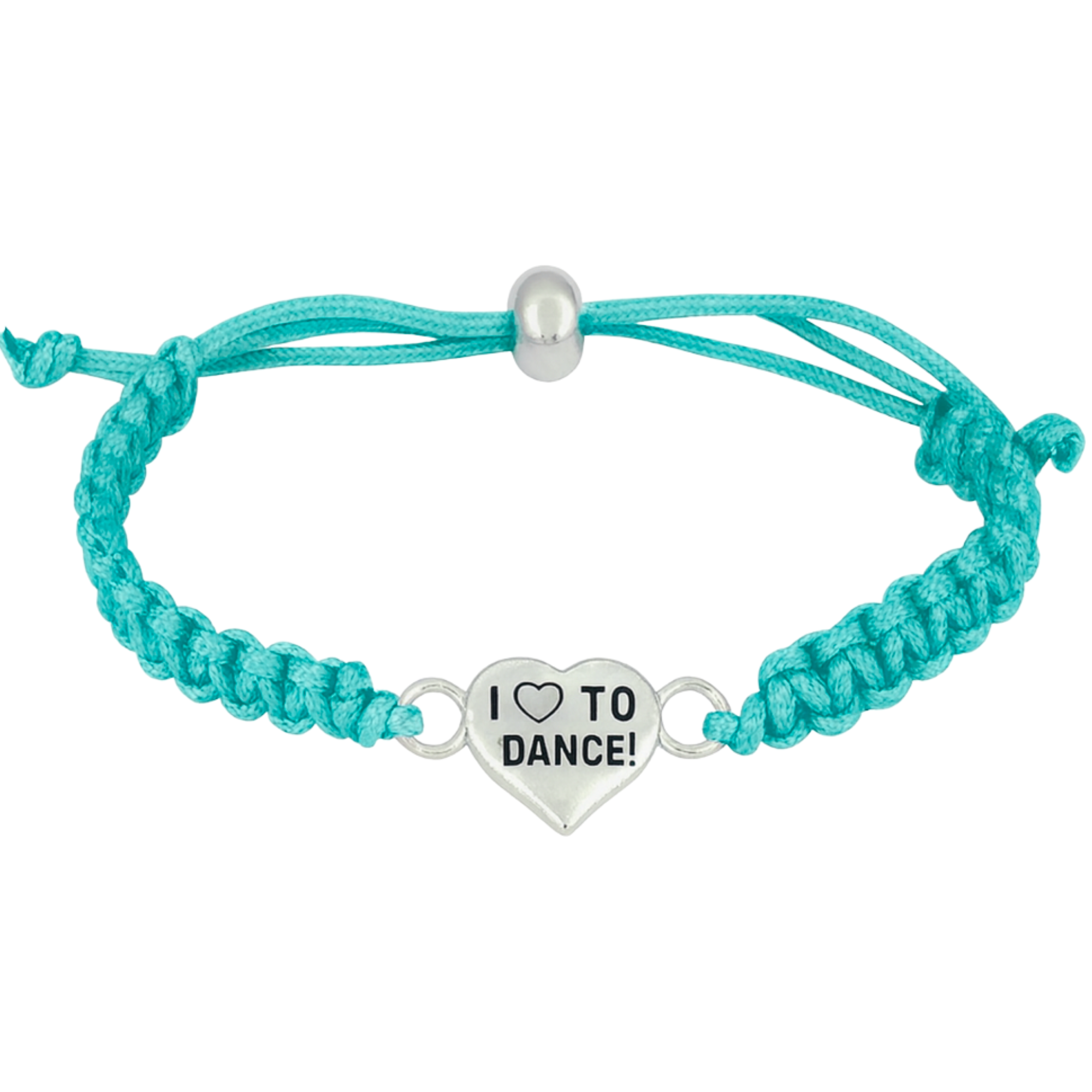 Love to Dance Heart Rope Bracelet
