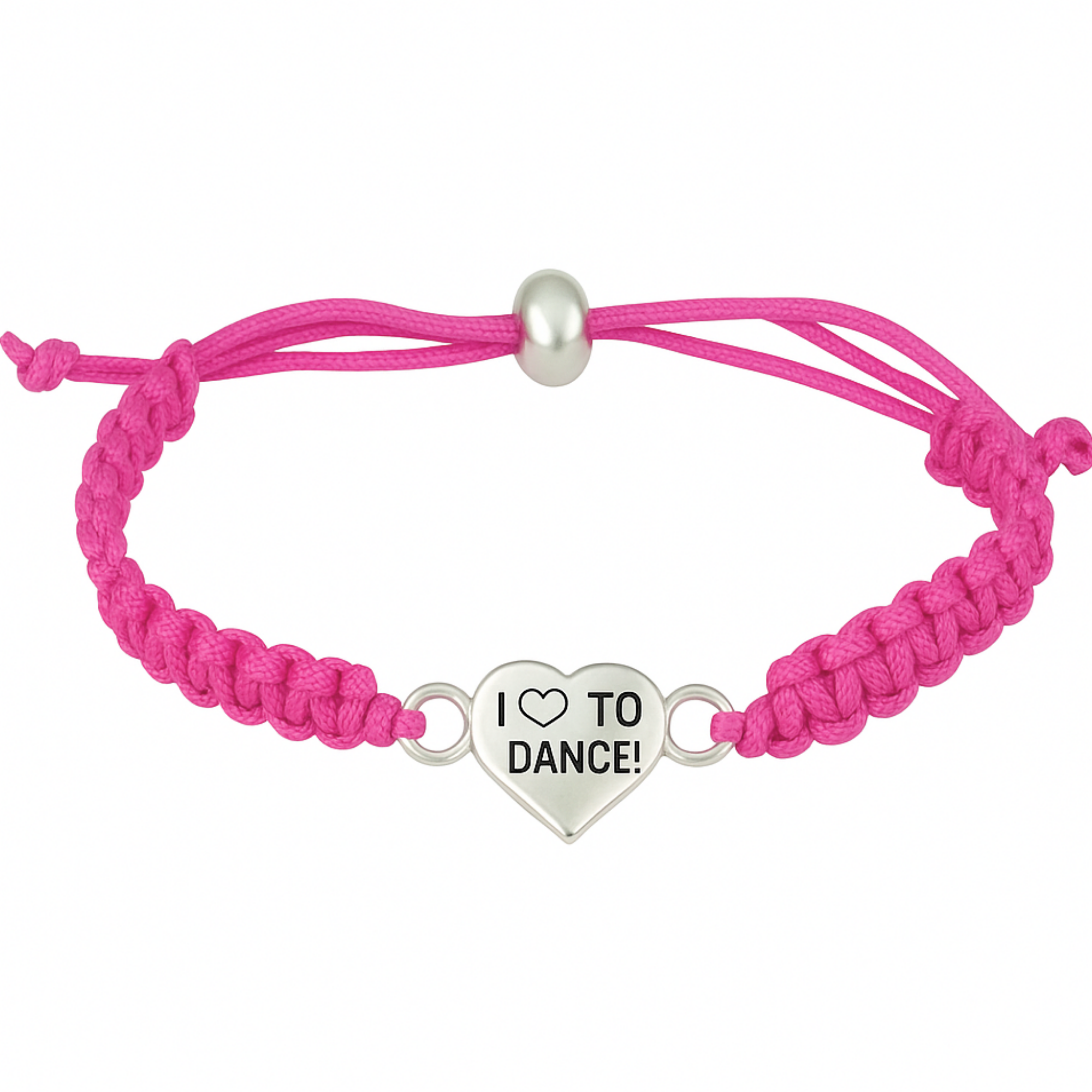 Love to Dance Heart Rope Bracelet