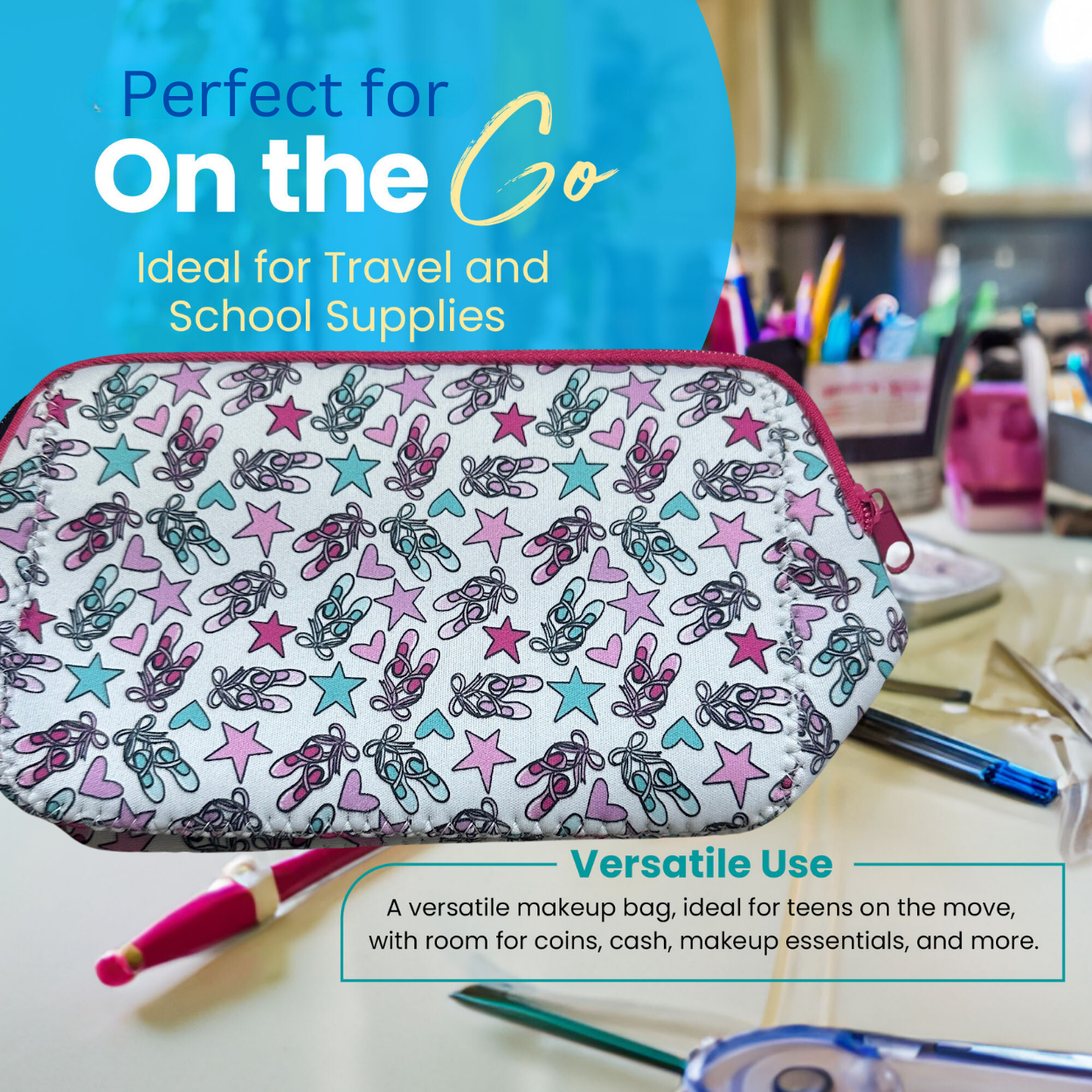 Ballet Cosmetic Bag