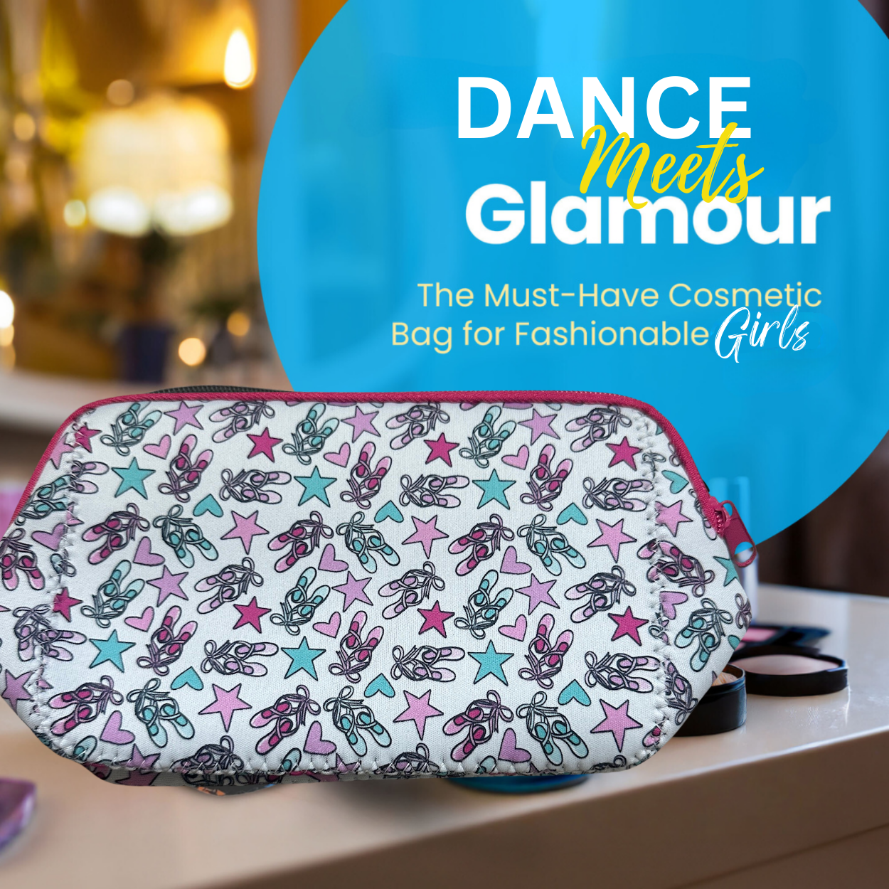 Ballet Cosmetic Bag
