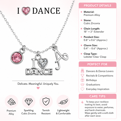 Personalized Dancer Necklace
