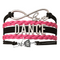 4-6 Inches / Pink/Black