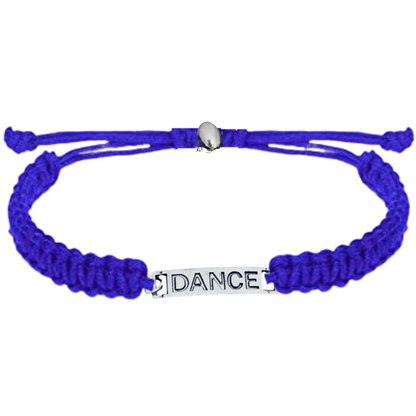 Dance Bar Adjustable Rope Bracelet