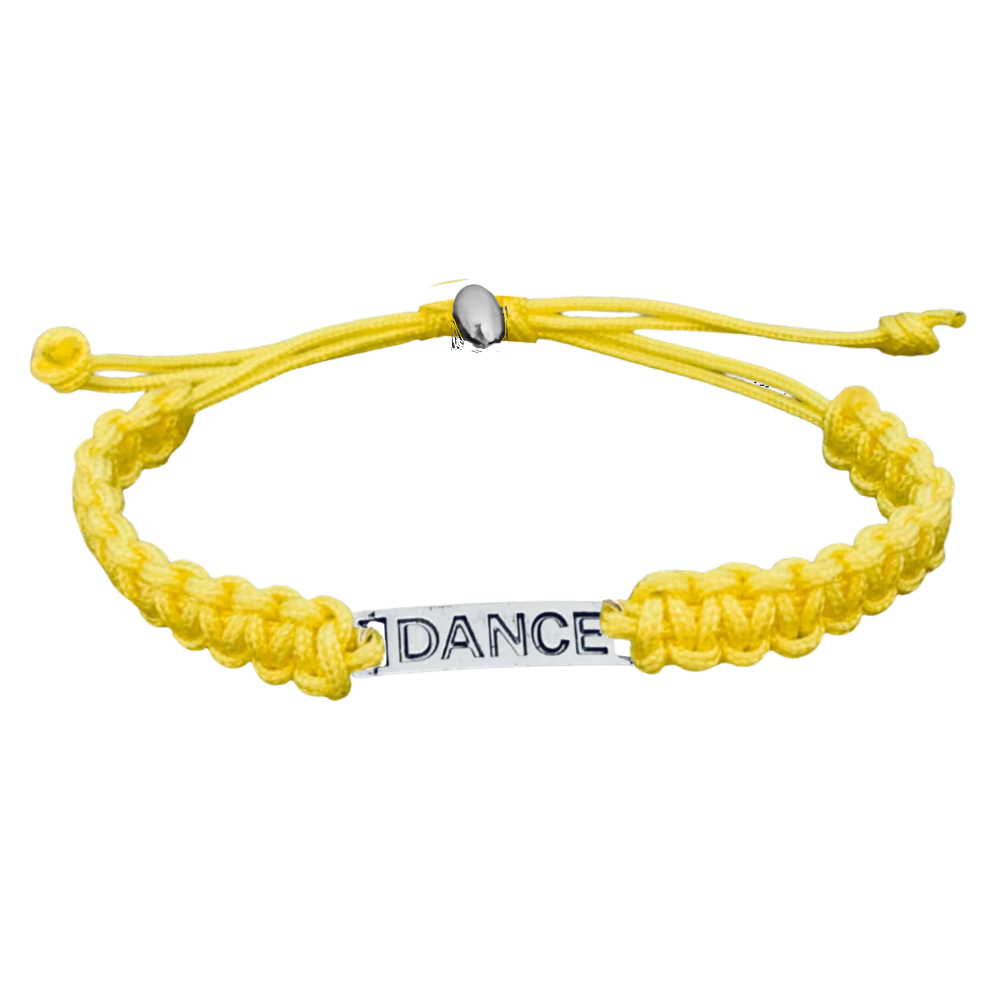 Dance Bar Adjustable Rope Bracelet