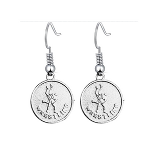 Wrestling Earrings