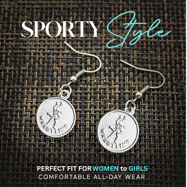 Wrestling Earrings
