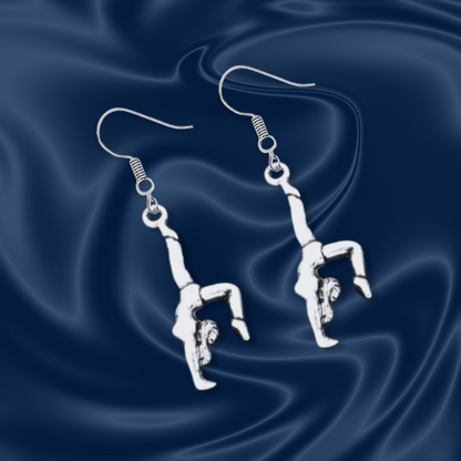 Girls Gymnastics Earrings - Backbend