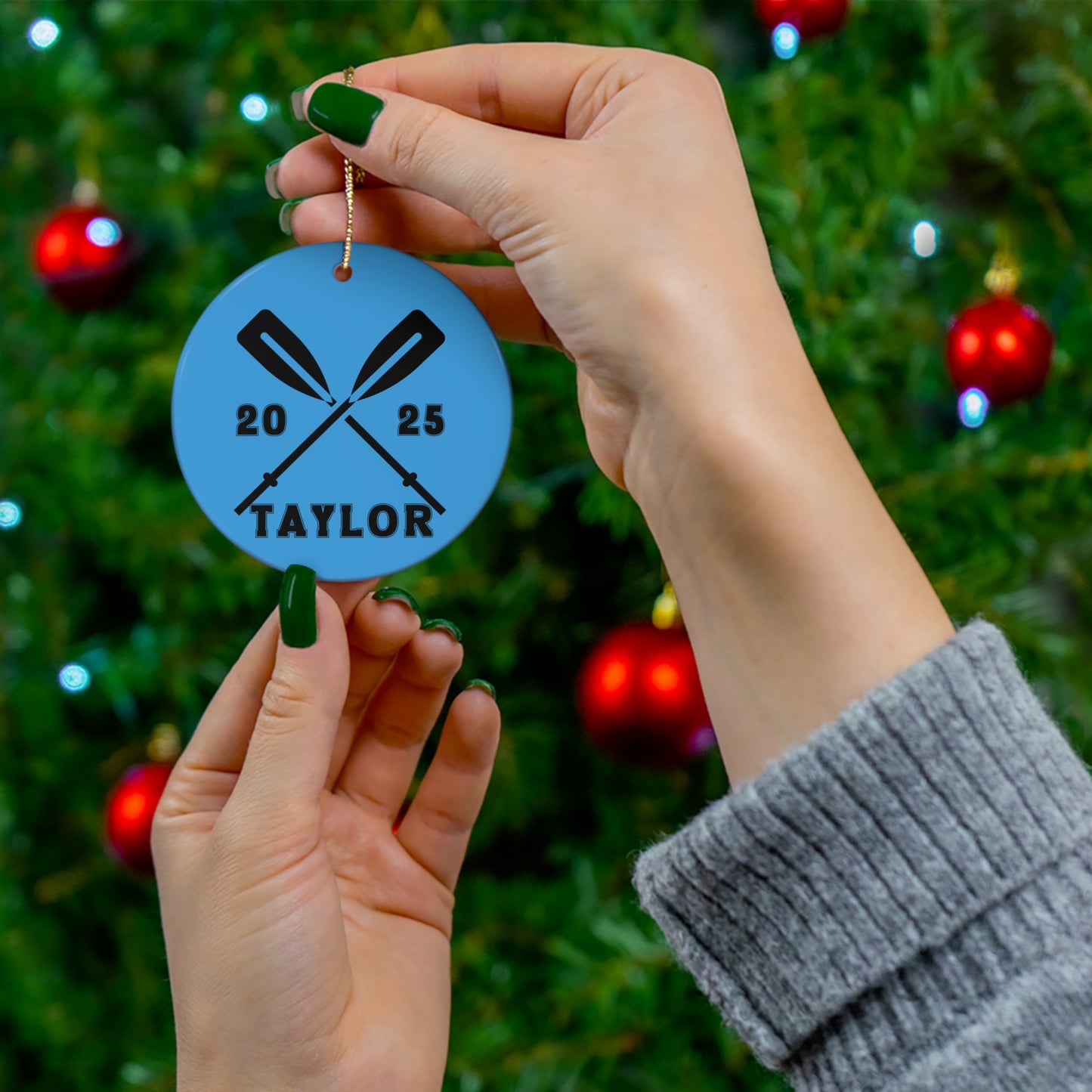 Personalized Crew Ornament
