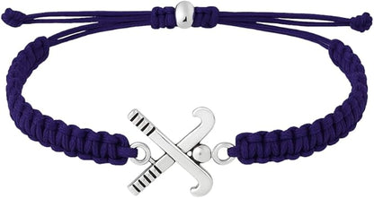 Field Hockey Adjustable Bracelet - Pick Color