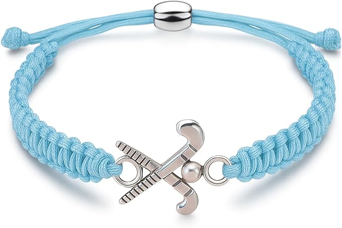 Field Hockey Adjustable Bracelet - Pick Color