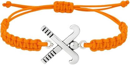 Field Hockey Adjustable Bracelet - Pick Color