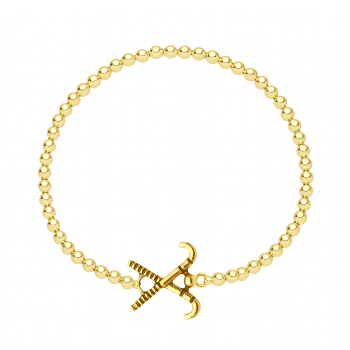 Field Hockey Beaded Bracelet