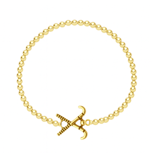 Field Hockey Beaded Bracelet