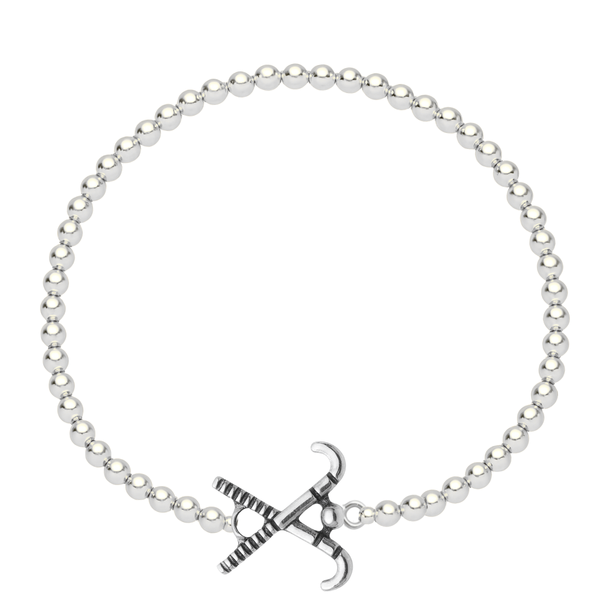 Field Hockey Beaded Bracelet