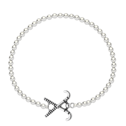 Field Hockey Beaded Bracelet