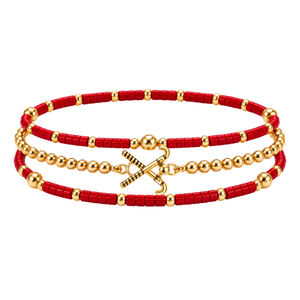 Field Hockey Game Day Bracelet Stack