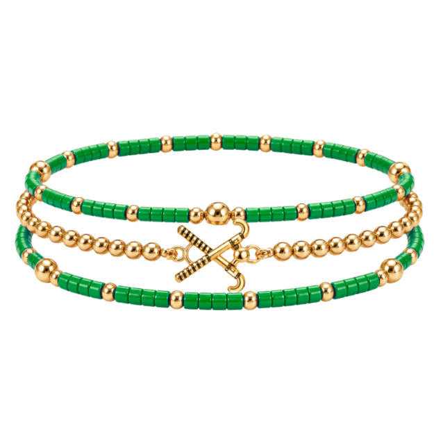 Field Hockey Game Day Bracelet Stack