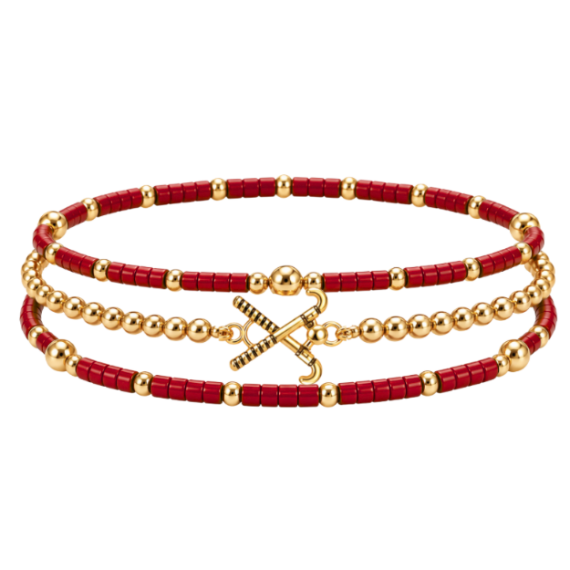 Field Hockey Game Day Bracelet Stack